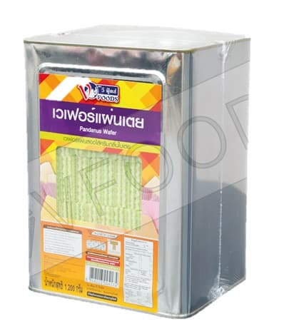 เวเฟอร์แผ่นเตย ( ปี๊บเล็ก )