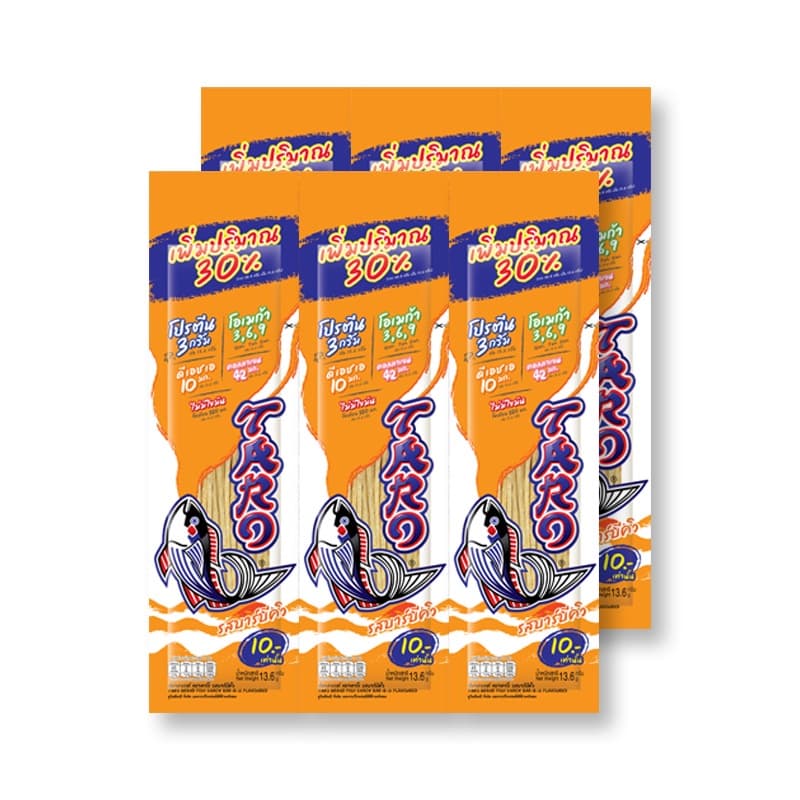 ทาโร 10 บาท รสบาร์บิคิว แบบแผง (12x6)