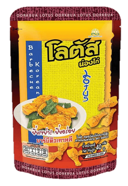 โลตัสน่องไก่ 5 บาทรสบาร์บีคิวเกาหลีผสมสาหร่าย