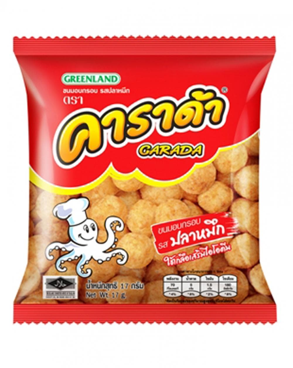 คาราด้า 5 บาท รสปลาหมึก