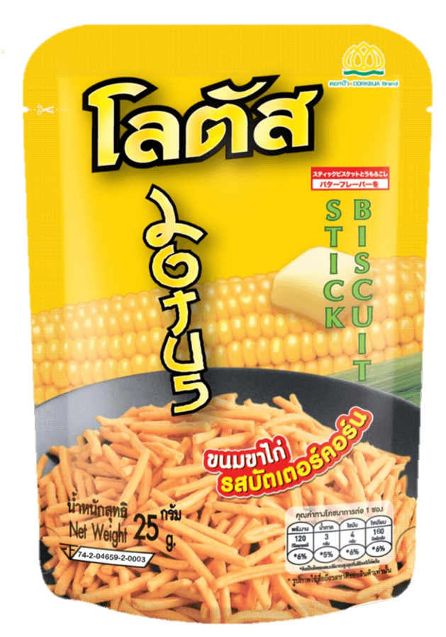 โลตัสขาไก่ 5 บาท รสบัตเตอร์ คอร์น