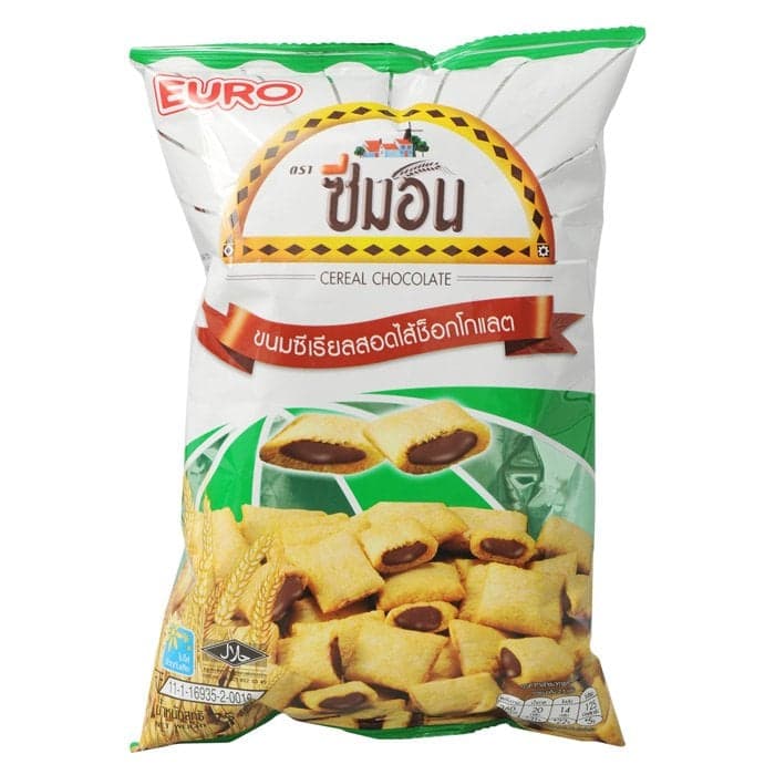 ซีมอน ขนมซีเรียลสอดไส้ช็อกโกแล็ตขนาด5 บาท