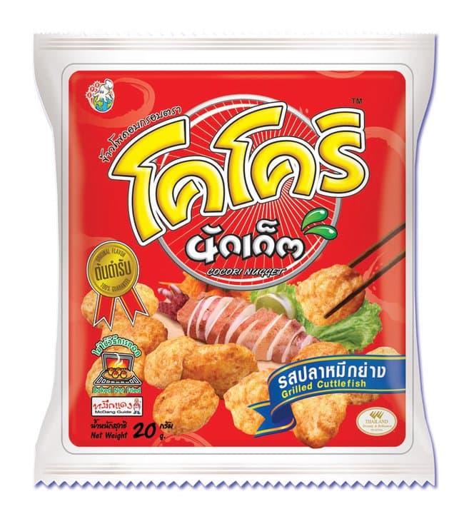 โคโคริ นักเก็ต รสปลาหมึกย่าง