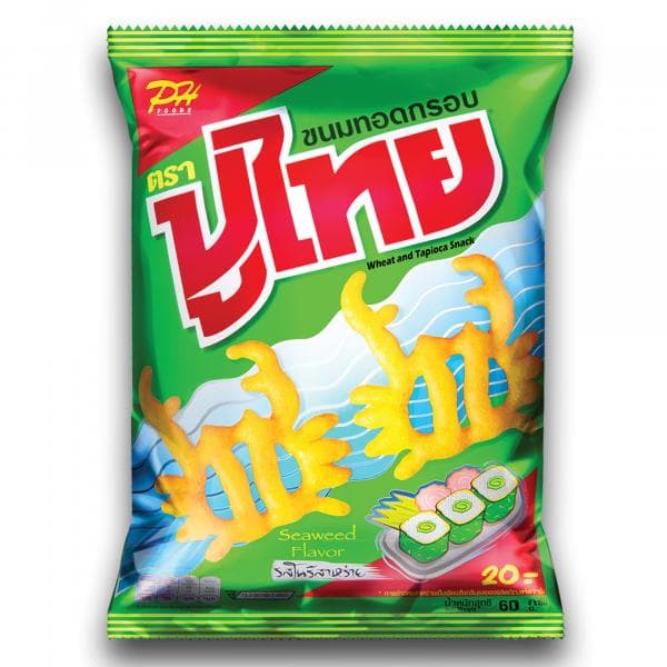 ปูไทย 20 บาท รสสาหร่าย