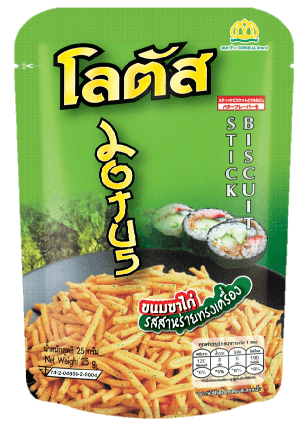 โลตัสขาไก่ 5 บาท รสสาหร่ายทรงเครื่อง