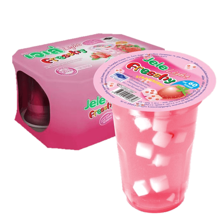 เจเล่เฟรชชี่ 5 บาท รสสตรอเบอรี่