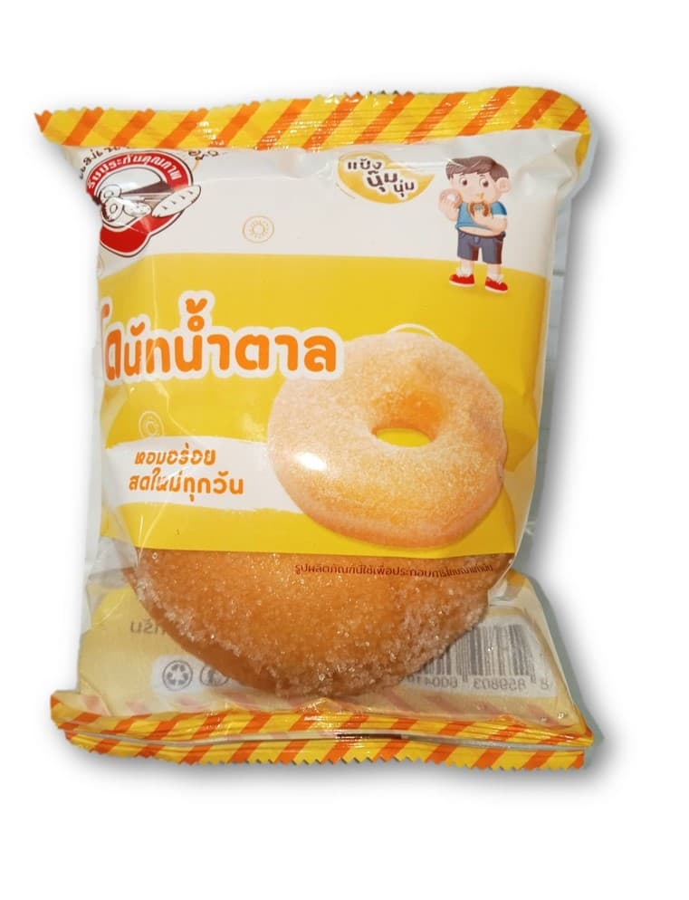 โดนัทน้ำตาลแม่เน้ย