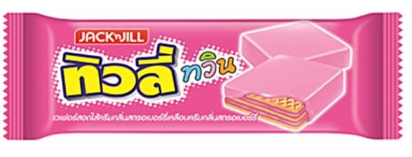 ทิวลี่ทวิน 2 บาท (รสสตอเบอรี่)