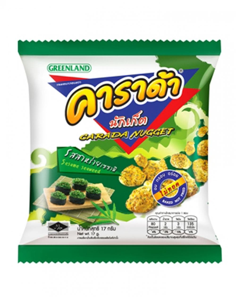 คาราด้านักเก็ต 5 บาท รสสาหร่ายเซซามิ