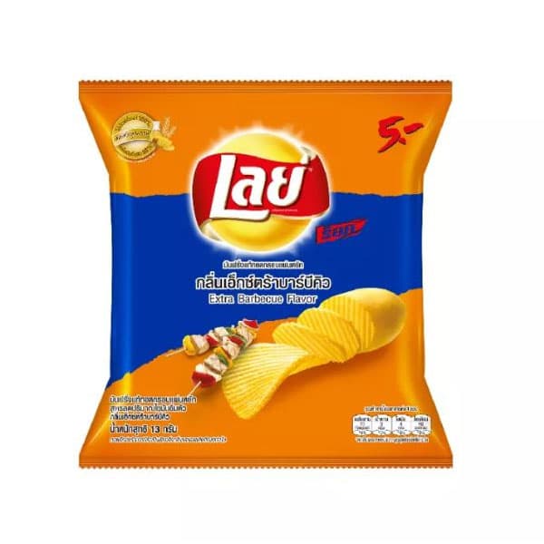 เลย์ 5 บาท รสบาร์บีคิว